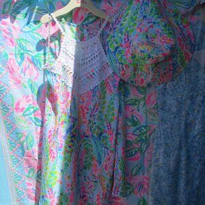 Lilly Pulitzer Catch the Wave Dress and Hat